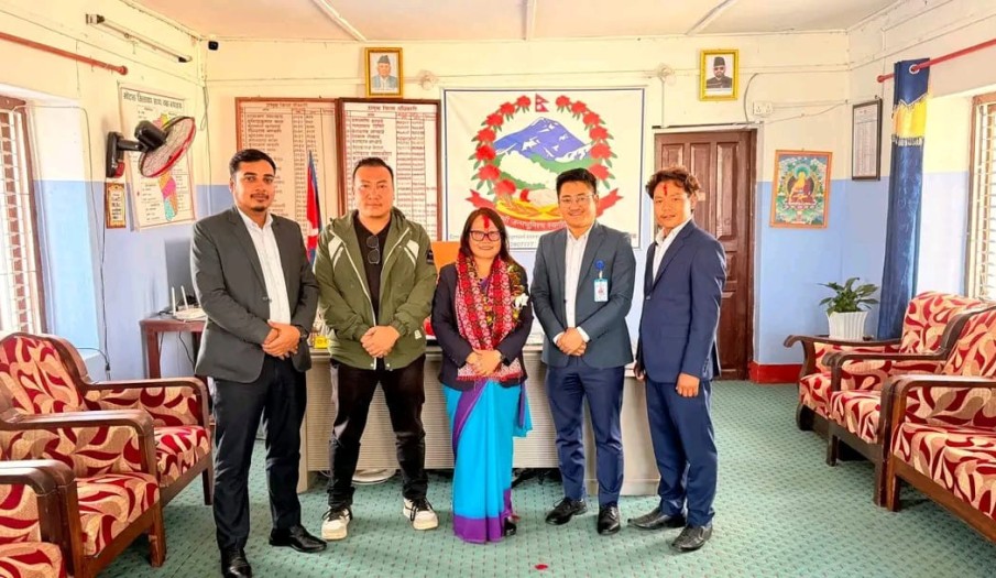 स.प्र.जि.अ. ज्यूको फेरी भेटौला कार्यक्रममा सहभागी अधिकृत सरहरू